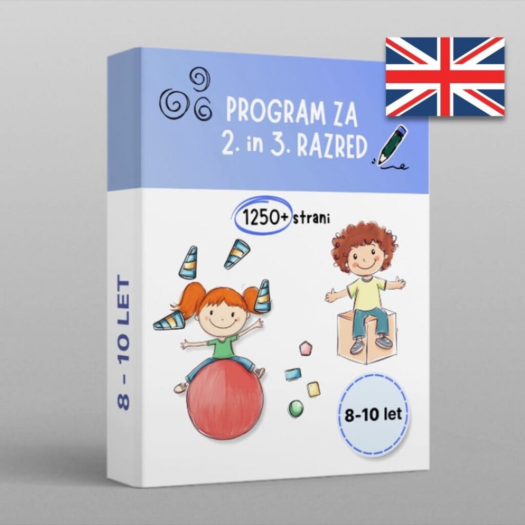 Program za 2. in 3. razred (8-10 let) - Angleščina