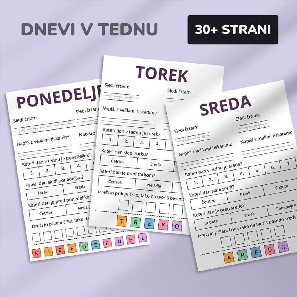 Program za 1. razred (6-7 let)