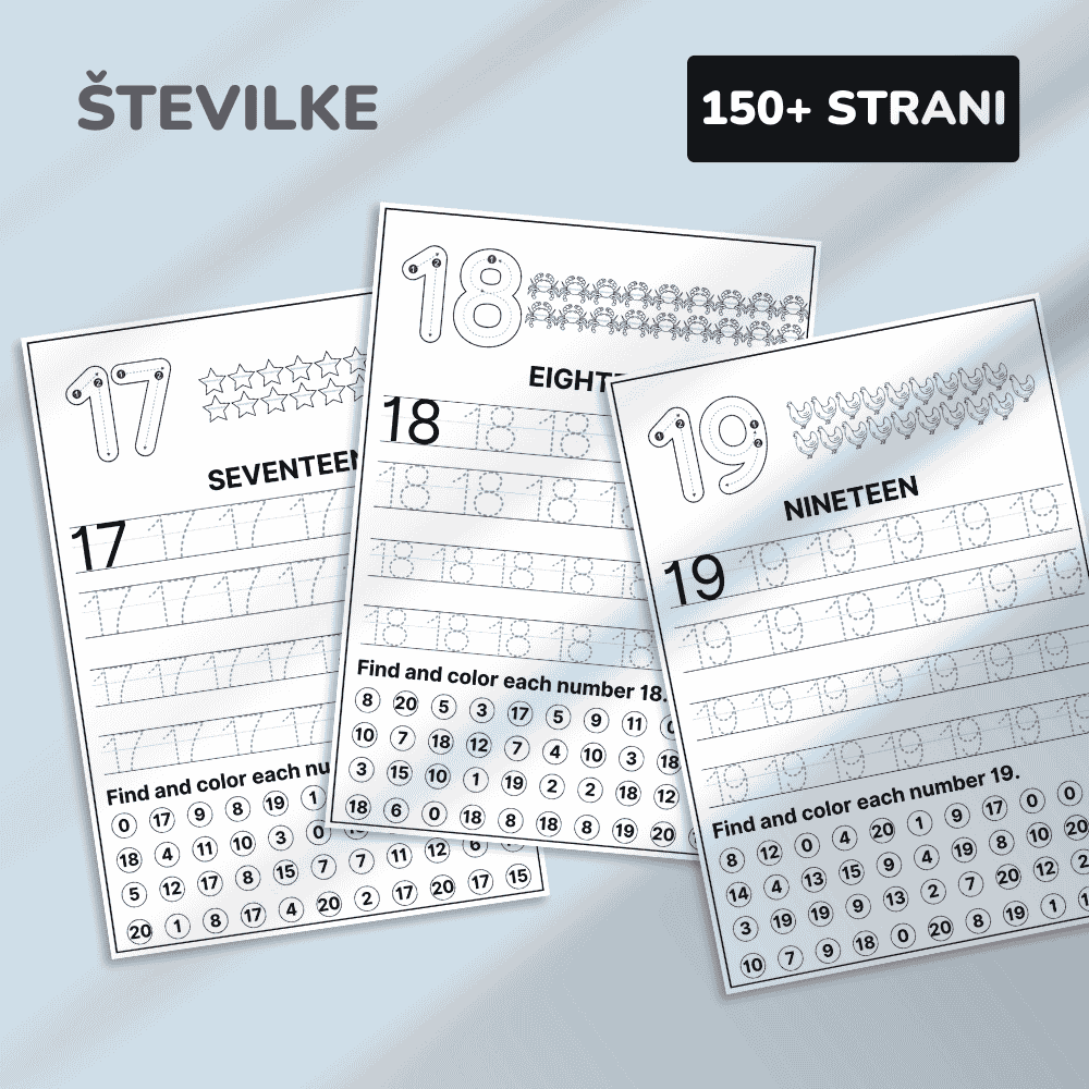 Program za 1. razred (6-7 let) - Angleščina