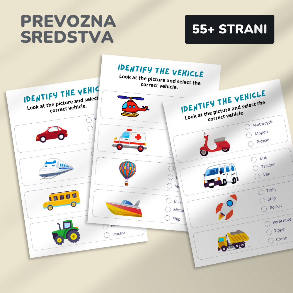 Program za 1. razred (6-7 let) - Angleščina