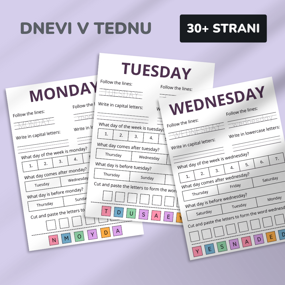 Program za 1. razred (6-7 let) - Angleščina