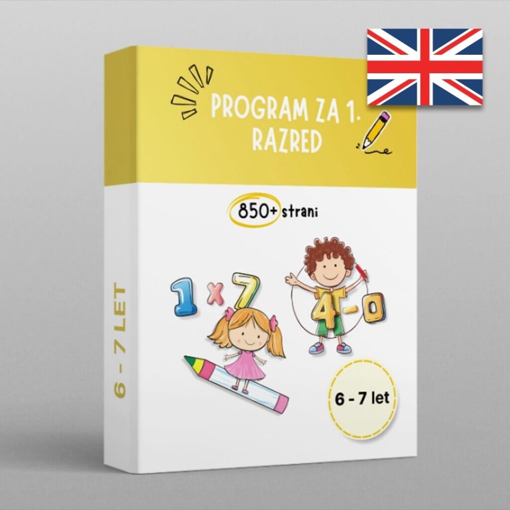 Program za 1. razred (6-7 let) - Angleščina