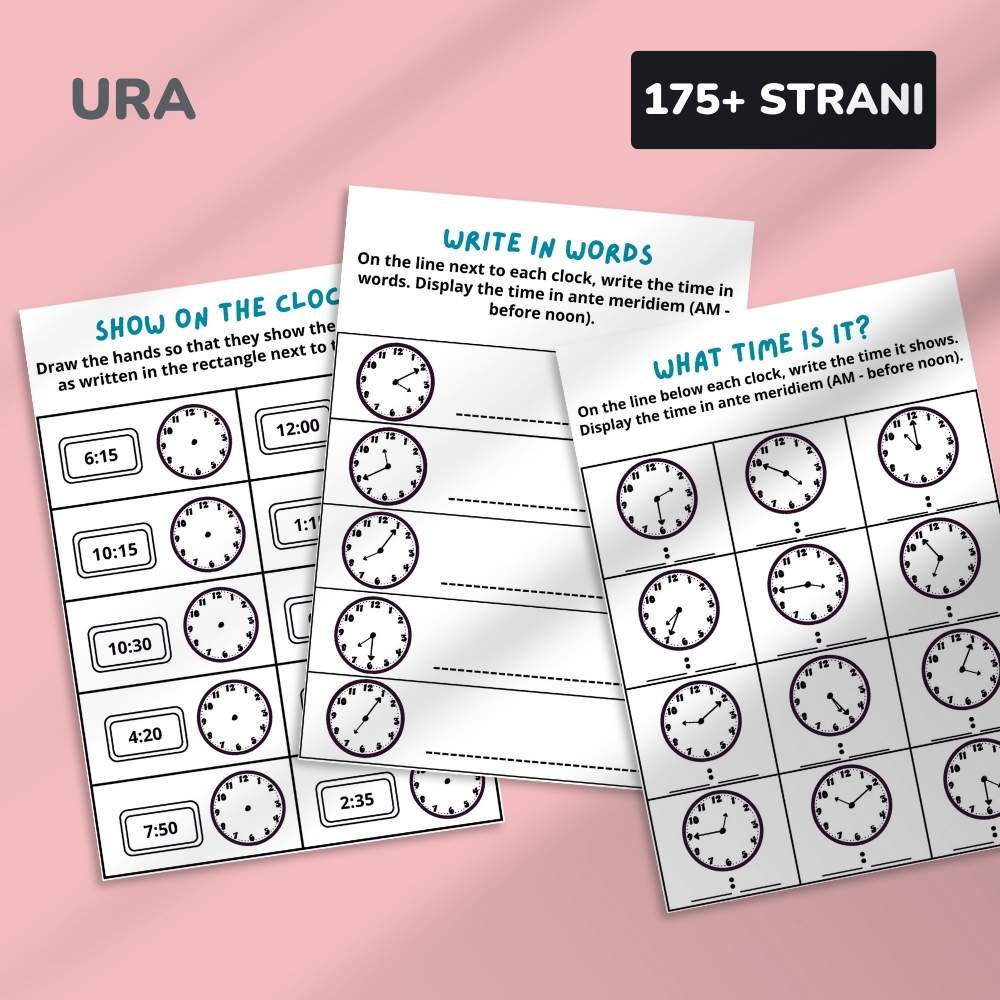 Program za 2. in 3. razred (8-10 let) - Angleščina