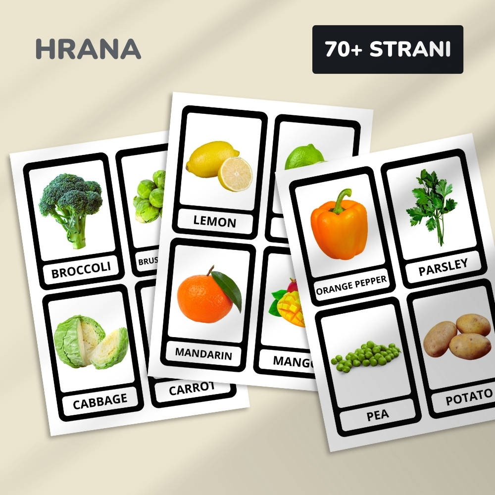 Predšolski program (2-5 let) - Angleščina