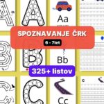 Spoznavanje črk (6-7 let)
