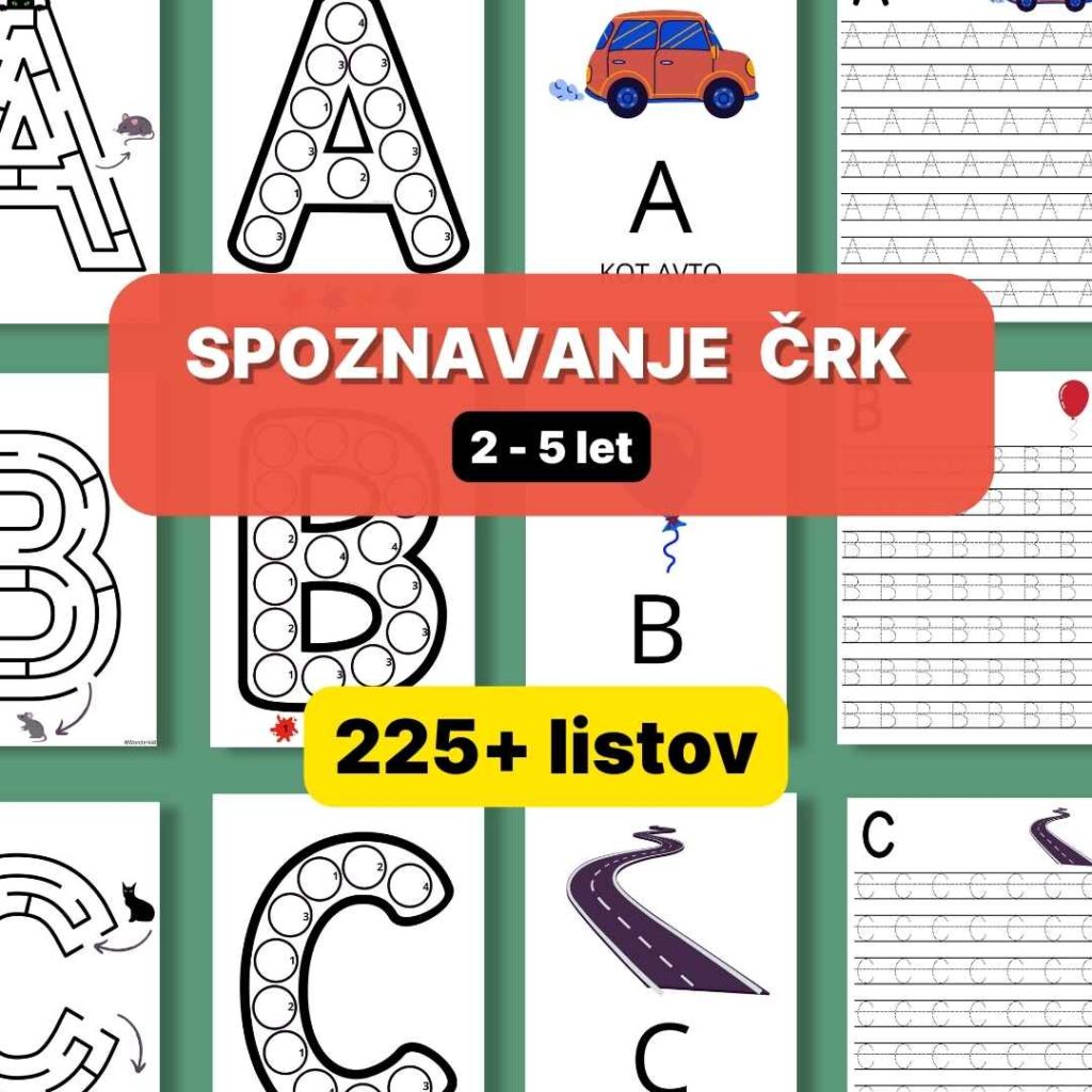 Spoznavanje črk
