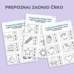 Spoznavanje črk (6-7 let)