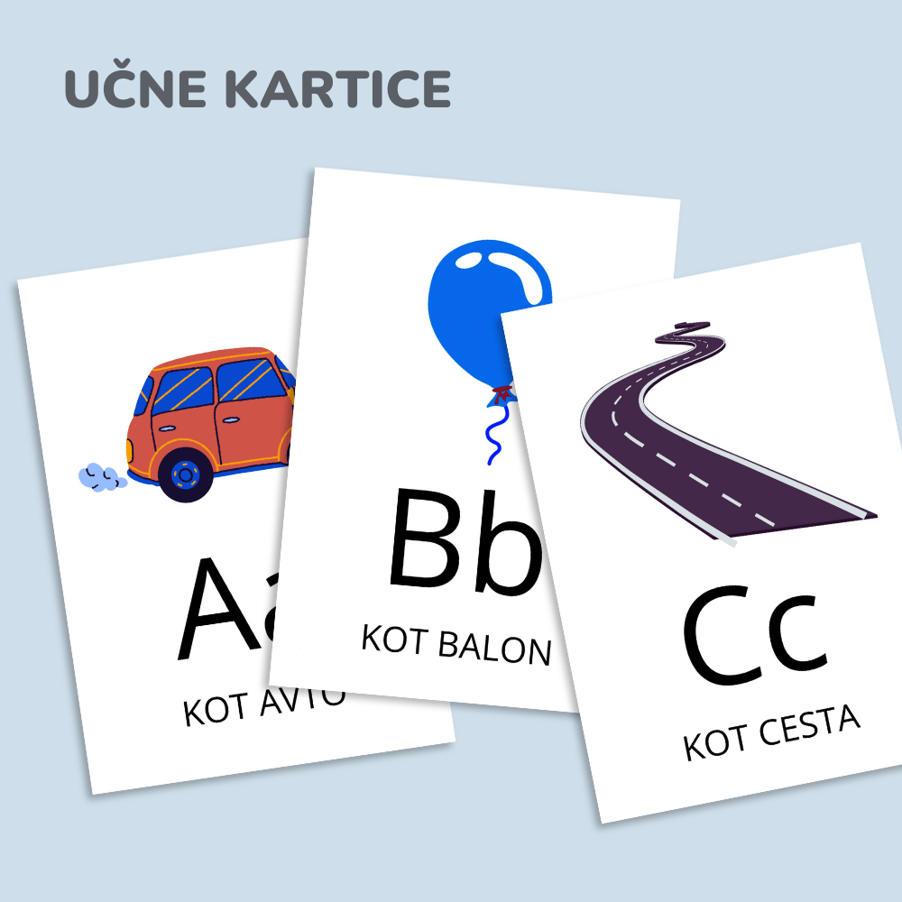 Spoznavanje črk (6-7 let)