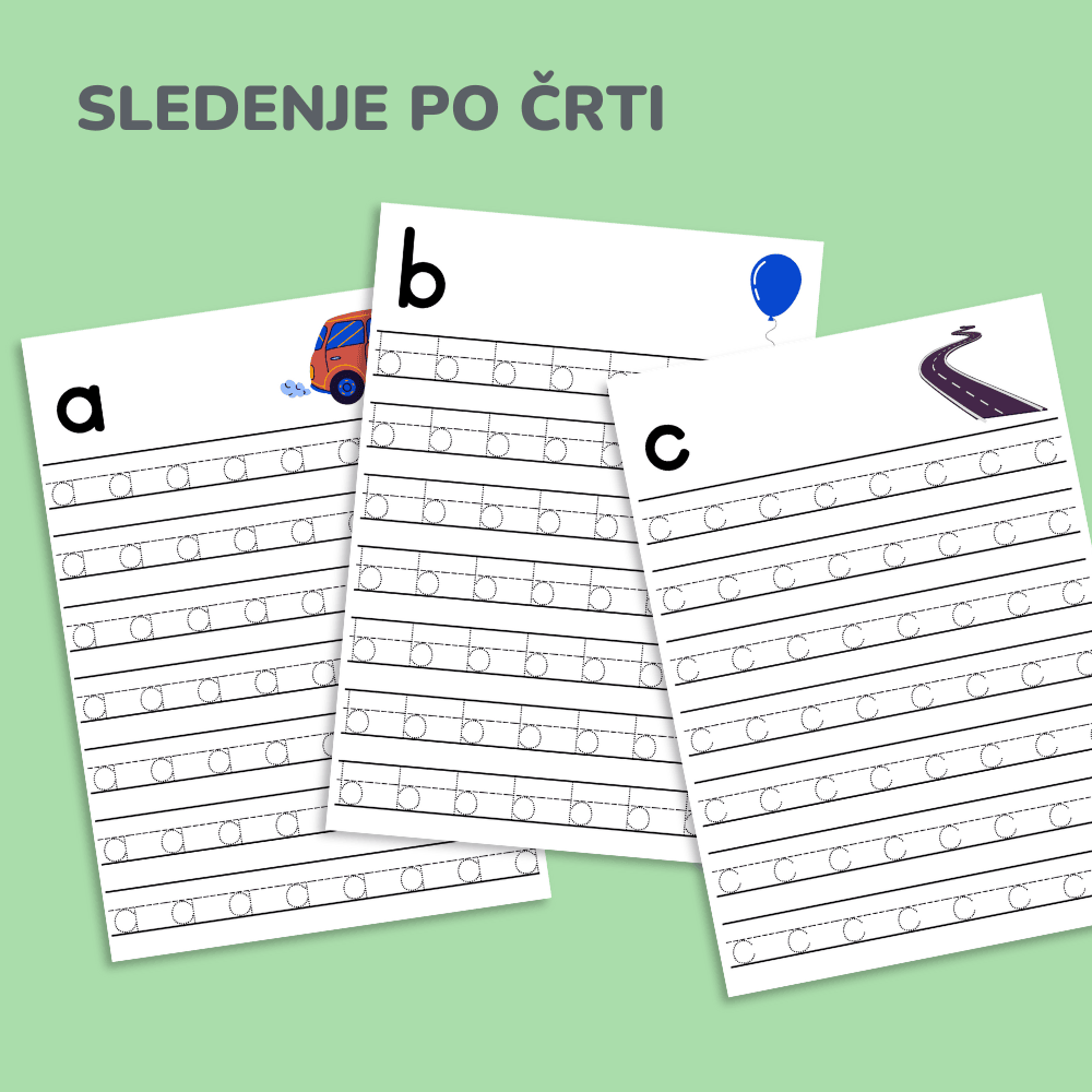 Spoznavanje črk (6-7 let)